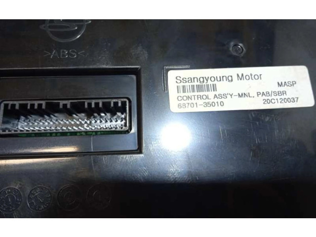 Блок управления климат-контролем 6870135010   SsangYong Tivoli