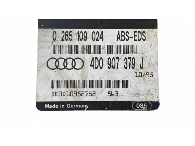 Блок управления АБС 4D0907379J, 0265109024   Audi A4 S4 B5 8D
