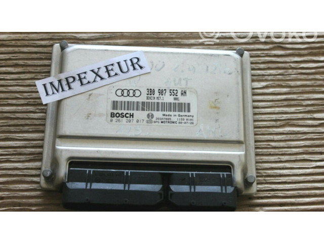 Řídící jednotka 3B0907552AN, 0261207017   Audi A6 S6 C5 4B 1999