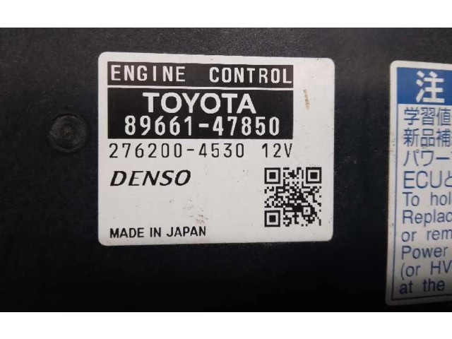 Řídící jednotka 8966147850, 2762004530   Toyota Prius (XW50) 2018