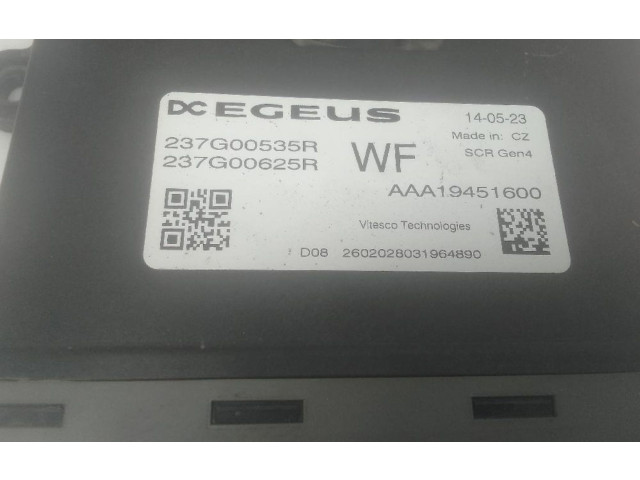 Блок управления 237g00535r   Renault Express