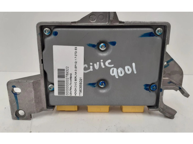 Блок подушек безопасности 77960S5SG921M1, 77960S5SG921M1   Honda Civic