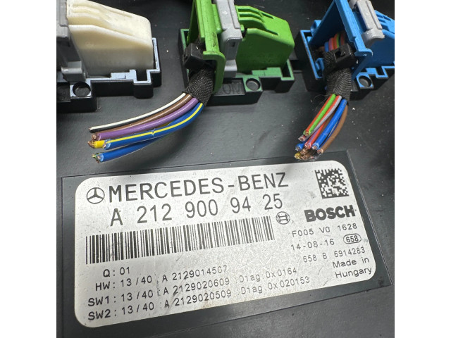   Pojistková skříňka A2129014507, A2129020509   Mercedes-Benz SLK R172 2015