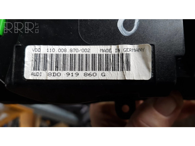 Панель приборов 8D0919860G, 110008870002   Audi A4 S4 B5 8D       