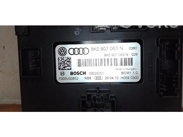 Pojistková skříňka Řídící jednotka BSM 8K0907063N   Audi A5 8T 8F 2010