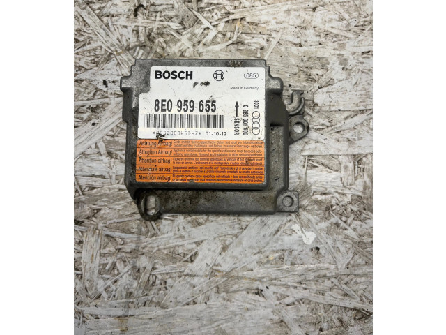 Блок управления надувных подушек 8E0959655   Audi A4 S4 B6 8E 8H