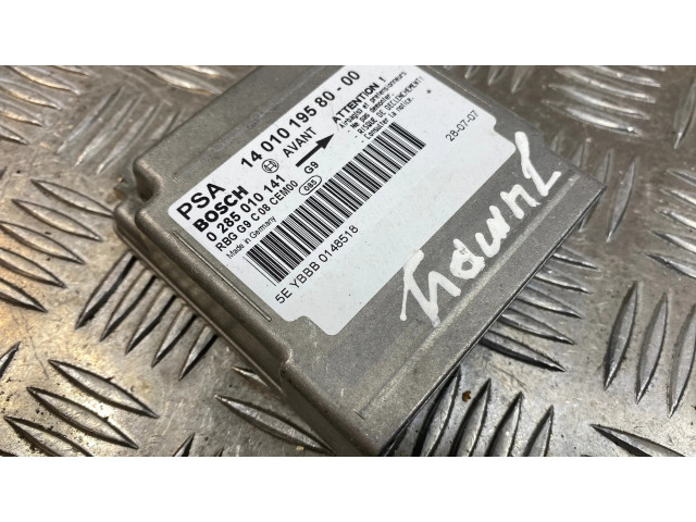 Блок подушек безопасности 1401019580, 0285010141   Citroen Jumpy