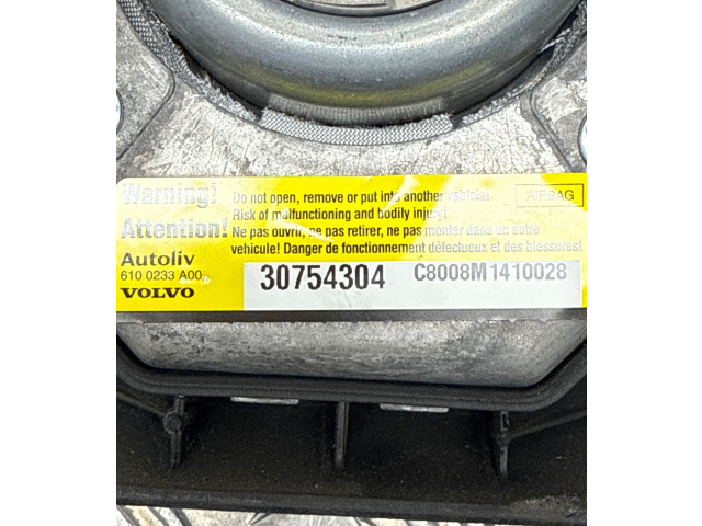 Подушка безопасности водителя 30754304, C8008M1410028   Volvo XC90