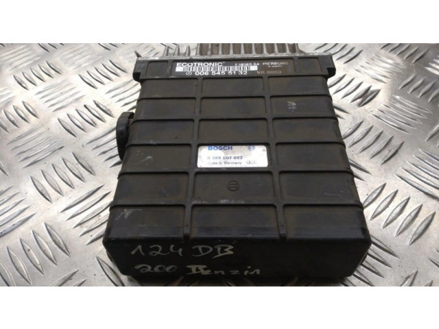 Блок управления двигателя 0065455132   Mercedes-Benz 190 W201