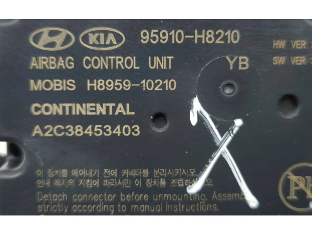 Блок подушек безопасности 95910H8210, A2C38453403   KIA Stonic
