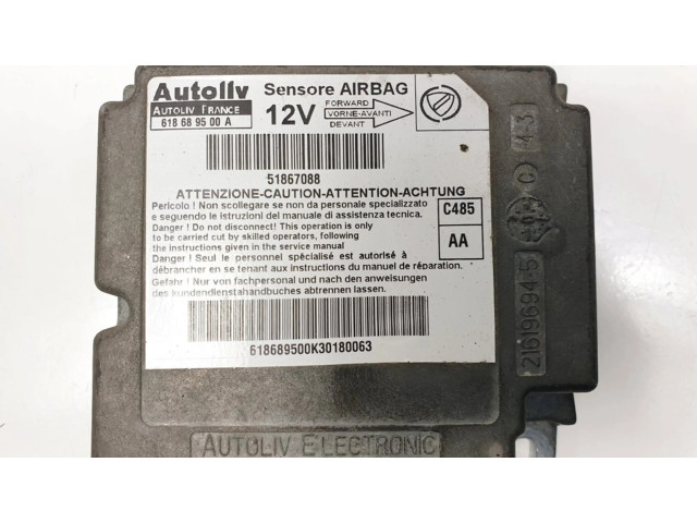 Блок подушек безопасности 51867088, 618689500A   Lancia Ypsilon