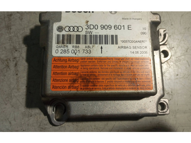 Блок управления надувных подушек     3D0909601E, 0285001733    Volkswagen Phaeton 