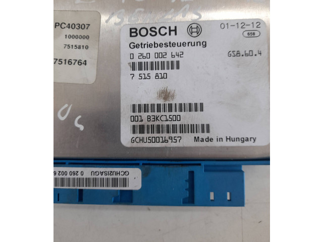 Блок управления коробкой передач 7515810, 0260002642   BMW 3 E46