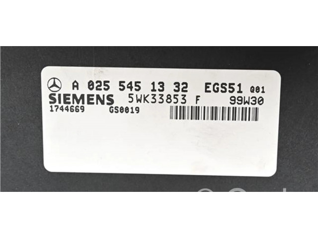 Блок управления коробкой передач A0255451332   Mercedes-Benz E AMG W210