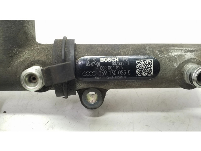 Vstřikovací lišta F00R001853, 059130089K   Audi A4 S4 B7 8E 8H  pro naftový motor 2.7  
