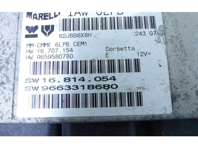 Řídící jednotka 9663318680, IMPRK1306636   Peugeot 807 2007