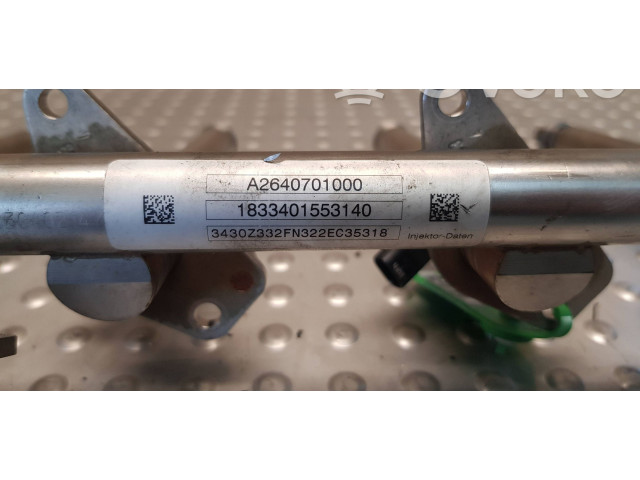 Vstřikovací lišta A2560700187, A2640701000   Mercedes-Benz C W205     