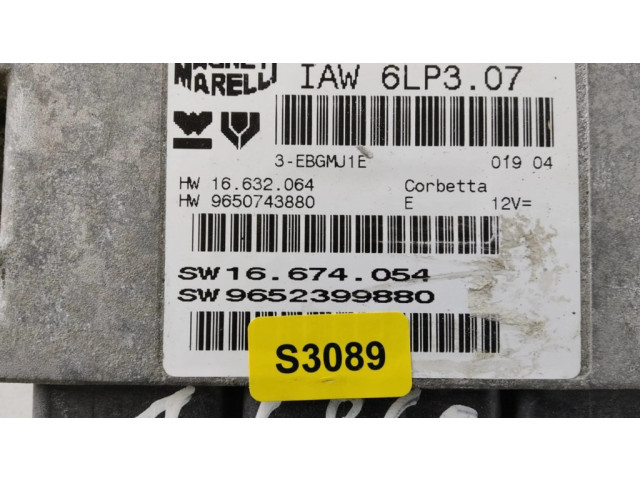 Řídící jednotka 9650743880, 9652399880   Peugeot 807 2003