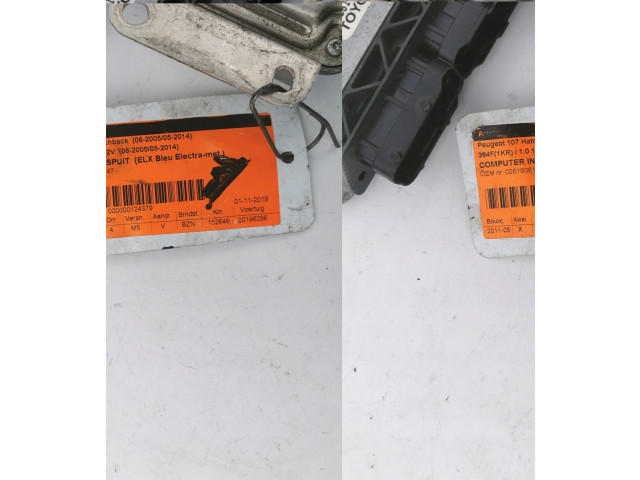 Zpětné zrcátko  Peugeot 107 2005  89661-0H170, 89661-0H170 0261S06147  