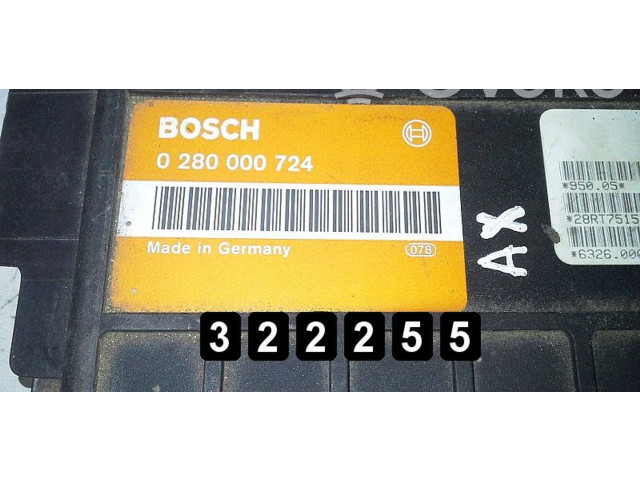 Блок управления двигателя 0280000724   Citroen AX