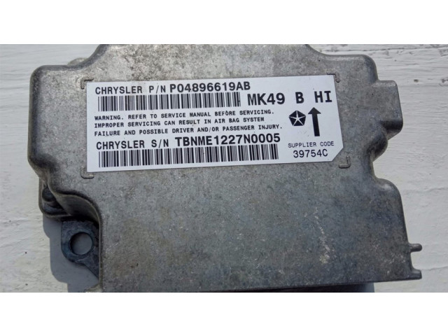 Блок подушек безопасности P04896619AB   Jeep Patriot