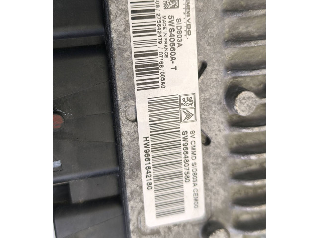 Řídící jednotka 5WS40660AT, 9664807580   Peugeot 807 2005