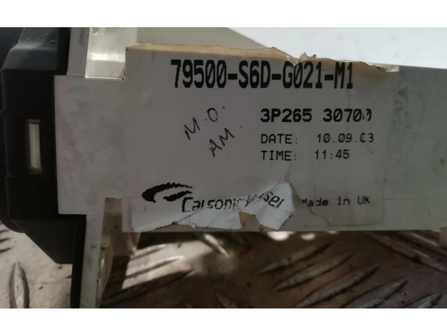 Блок управления климат-контролем 79500S6DG021M1, 79500S6DG021M1   Honda Civic