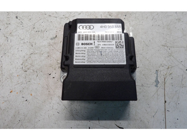 Блок подушек безопасности 4H0959655, 0285010363   Audi A8 S8 D4 4H