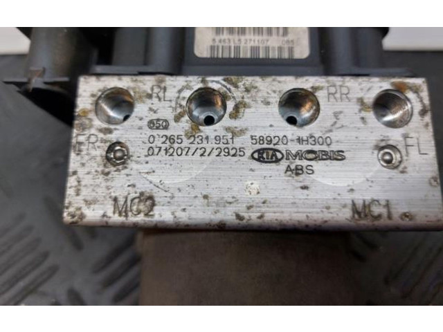Jednotka ABS 58920-1H300, 0265231951   KIA Ceed 2008