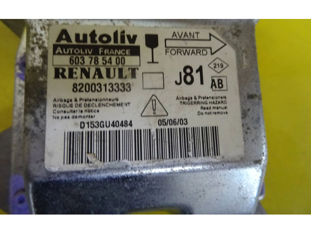 Блок подушек безопасности 8200313333, 603785400   Renault Espace -  Grand espace IV