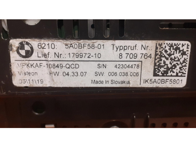 Přístrojová deska  BMW 1 F40 2021 5A0BF58, 10368  