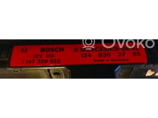 Блок управления климат-контролем 1248302785, 1147328522   Mercedes-Benz E W124