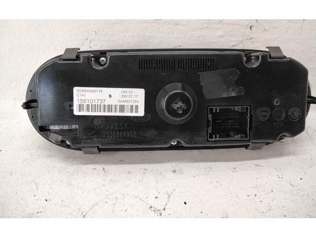 Блок управления климат-контролем 156092174, 156092174   Alfa Romeo Giulietta