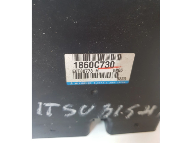 Řídící jednotka 1860C730, E6T80778H   Mitsubishi Outlander 2016