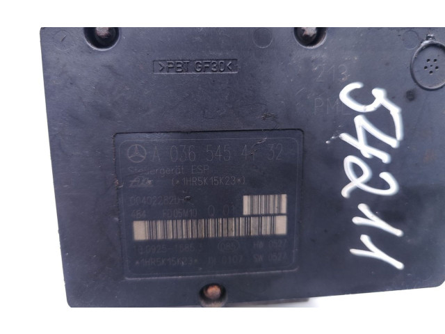 Блок АБС A0064310412, A0365454132   Mercedes-Benz  CLK A209 C209  2002 - 2009 года