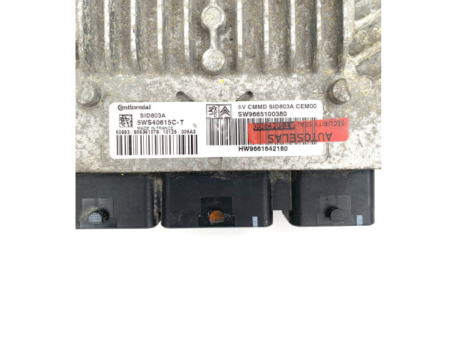 Řídící jednotka 9661642180, 9665100380   Fiat Scudo 2010