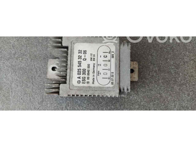 Řídící jednotka A0255453232   Mercedes-Benz A W168 2002
