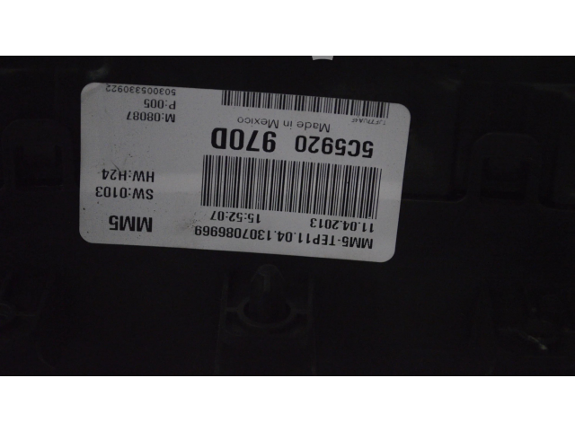 Přístrojová deska  Volkswagen Beetle A5 2013 5C5920970D  
