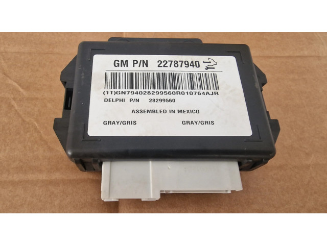 Блок комфорта 22787940   Chevrolet Captiva   