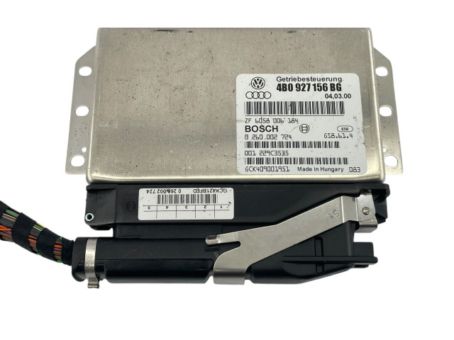 Блок управления коробкой передач 4B0927156BG, 0260002724   Audi A6 S6 C5 4B