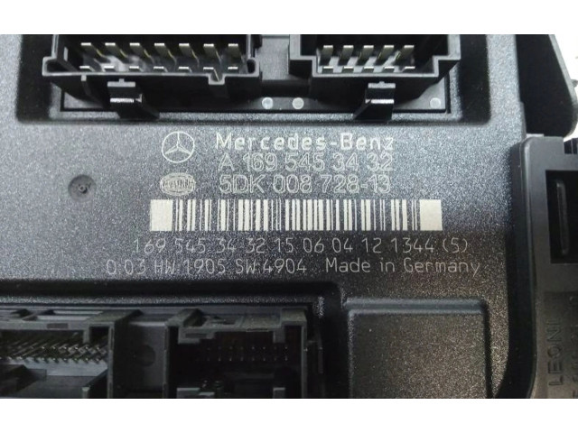 Pojistková skříňka Řídící jednotka BSM A1695453432   Mercedes-enz B W245 2006