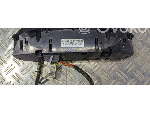 Блок управления климат-контролем 2118300685, 00084302   Mercedes-Benz E W211