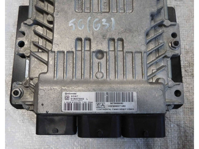 Řídící jednotka 9666571380, 9678686080   Peugeot 5008 2011