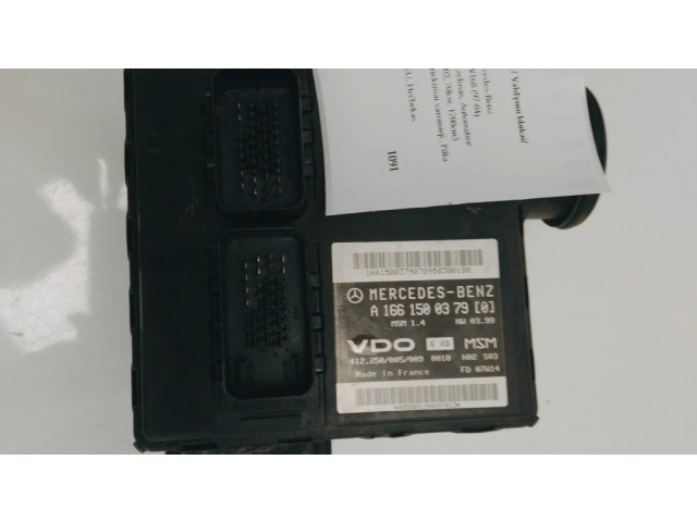 Řídící jednotka A1661500379   Mercedes-Benz A W168 2002