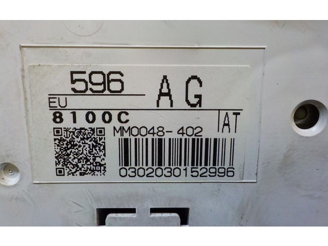 Přístrojová deska  Citroen C-Zero 2017 1613239180, 596AG8100C  