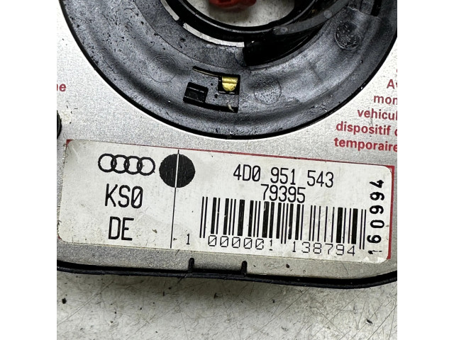 Подрулевой шлейф SRS 4D0951543   Audi 80 90 S2 B4