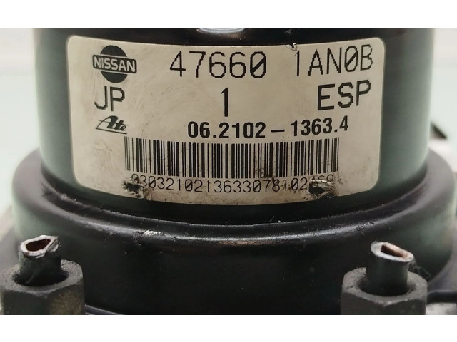 Jednotka ABS 476601AN0B, 06210954563   Nissan Murano Z51 2009