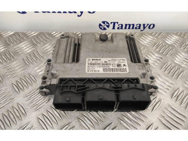 Блок управления двигателя 0281030546, EDC17C10   Fiat Scudo