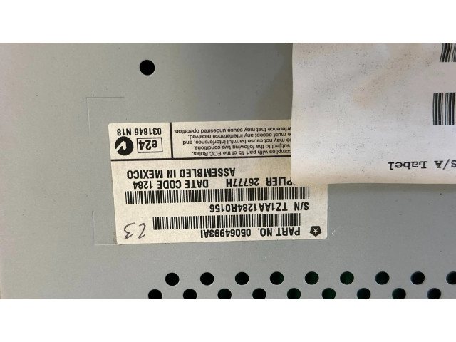Дисплей    05064993AI, 3C4PFBCY4ET274547   Fiat Freemont