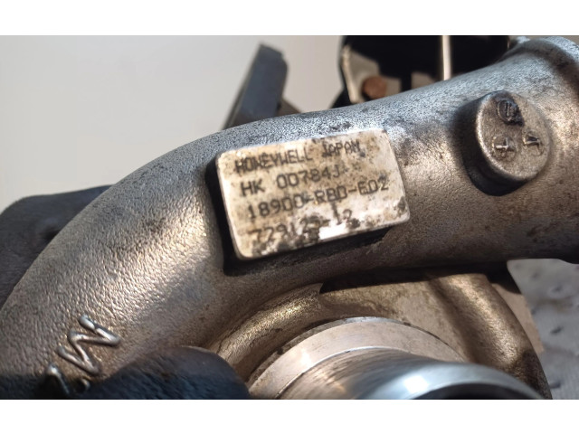  Турбина Honda Accord  18900RDBE02, 72912512   для двигателя N22A1      